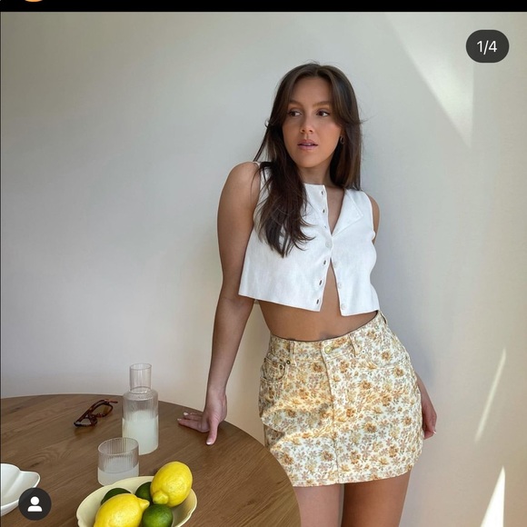 HEAVY MANNERS 99 PRINCE STREET MINI SKIRT - Picture 2 of 7